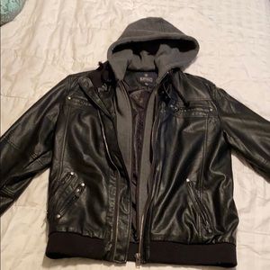 Leather jacket